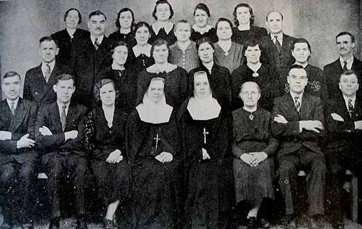 Members of the St. Nicholas Benefit School Committee